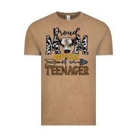 Vintage Coffee proud mom official of an teenager Vintage Tee - CowhideDigitalArt