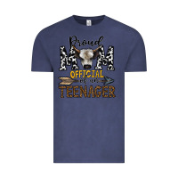 Vintage Denim proud mom official of an teenager Vintage Tee - CowhideDigitalArt