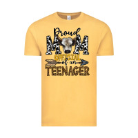 Vintage Mustard proud mom official of an teenager Vintage Tee - CowhideDigitalArt