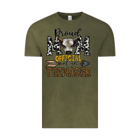 Vintage Olive proud mom official of an teenager Vintage Tee - CowhideDigitalArt
