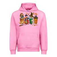 Fuchsia Pink wizards coffee cups Urban Hoodie - texasbilliewilder