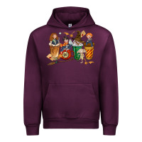Mauve Wine wizards coffee cups Urban Hoodie - texasbilliewilder
