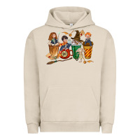 Pigment French Oak wizards coffee cups Urban Hoodie - texasbilliewilder