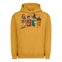 Pigment Peanut Butter wizards coffee cups Urban Hoodie - texasbilliewilder