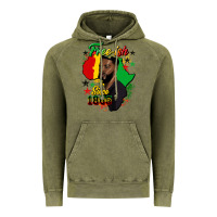 Vintage Olive free ish since 1865 black man Vintage Hoodie - HRA Design Shop