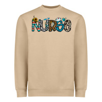 Mushroom nurse Heavyweight Sweatshirt - CowhideDigitalArt