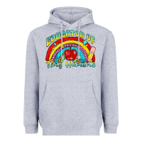 Heather Grey educator of tiny humans Heavyweight Hoodie - NancyCooperArtShop