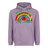 Lavender educator of tiny humans Heavyweight Hoodie - NancyCooperArtShop