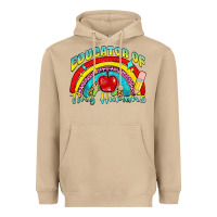 Mushroom educator of tiny humans Heavyweight Hoodie - NancyCooperArtShop