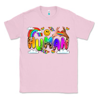 Bubblegum Pink human pride Classic Tee - LillyAllenDesigns