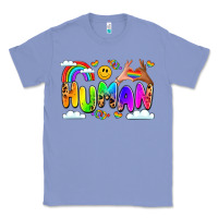 Colony Blue human pride Classic Tee - LillyAllenDesigns