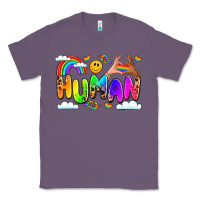 Lavender human pride Classic Tee - LillyAllenDesigns