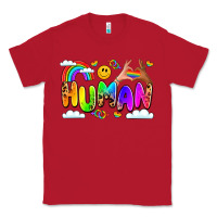 Red human pride Classic Tee - LillyAllenDesigns