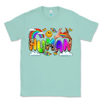 Seafoam human pride Classic Tee - LillyAllenDesigns