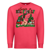 Cardinal have a holly dolly christmas Premium Sweatshirt - MaliasSmallBusiness