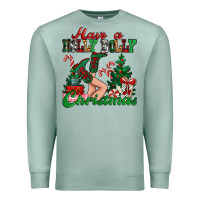 Seafoam have a holly dolly christmas Premium Sweatshirt - MaliasSmallBusiness