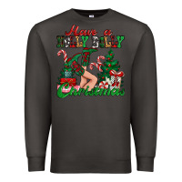 Smoke have a holly dolly christmas Premium Sweatshirt - MaliasSmallBusiness
