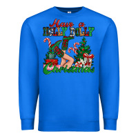 True Royal have a holly dolly christmas Premium Sweatshirt - MaliasSmallBusiness