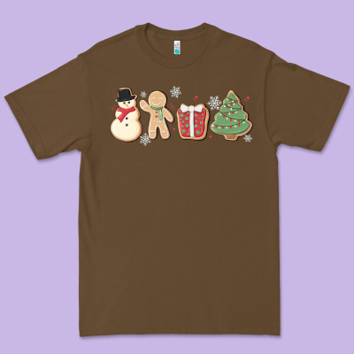Premium Tee christmas gingerbread cookies