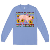 Colony Blue western don't go bacon my heart pig Long Sleeve Tee - Artiststas