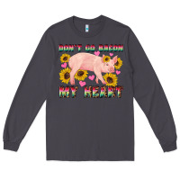 Smoke western don't go bacon my heart pig Long Sleeve Tee - Artiststas