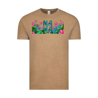 Vintage Coffee cactus and flowers mama libbey glass Vintage Tee - HRA Design Shop