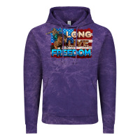 Cloud Purple Long live freedom 4th of july Vintage Hoodie - Neo Western