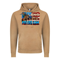 Vintage Camel Long live freedom 4th of july Vintage Hoodie - Neo Western