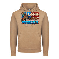 Vintage Coffee Long live freedom 4th of july Vintage Hoodie - Neo Western