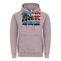 Long Live Freedom 4th Of July Vintage Hoodie | Teevron