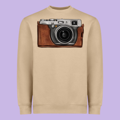 Vintage Camera Heavyweight Sweatshirt Designed By Fadigitalartstudio