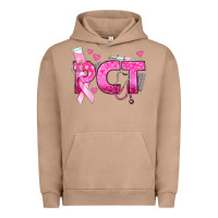 Pigment Burro breast cancer pct patient care technician Urban Hoodie - texasbilliewilder