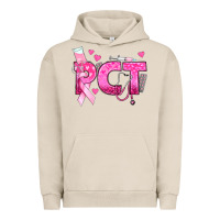 Pigment French Oak breast cancer pct patient care technician Urban Hoodie - texasbilliewilder