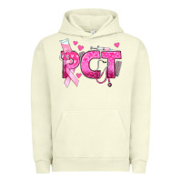 Pigment Pistachio breast cancer pct patient care technician Urban Hoodie - texasbilliewilder