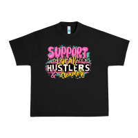 Black support local hustlers and dreamers Urban Heavy Tee - JahusDesignShop