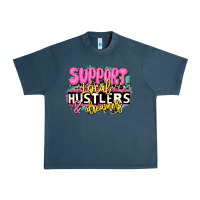 Midnight Navy support local hustlers and dreamers Urban Heavy Tee - JahusDesignShop