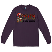 Plum jesus in the reason Long Sleeve Tee - AdoDesignShop
