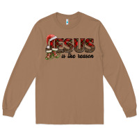 Toasted Coconut jesus in the reason Long Sleeve Tee - AdoDesignShop