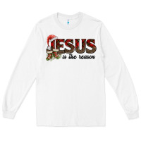 White jesus in the reason Long Sleeve Tee - AdoDesignShop