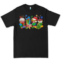 Black autism awareness christmas coffee Premium Tee - MaliasSmallBusiness