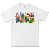 White autism awareness christmas coffee Premium Tee - MaliasSmallBusiness