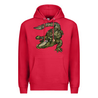 Cardinal alligator Premium Hoodie - BarkalooDesign