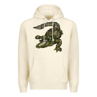 Sandshell alligator Premium Hoodie - BarkalooDesign