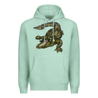 Seafoam alligator Premium Hoodie - BarkalooDesign