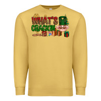 Antique Gold What's crackin Christmas Premium Sweatshirt - NancyCooperArtShop