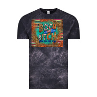 Cloud Black boom bitch get out the way Vintage Tee - HRA Design Shop