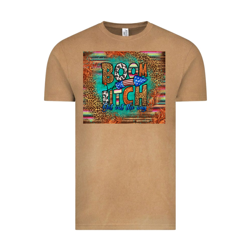 Boom Bitch Get Out The Way Vintage Tee by HRA Design Shop | Teevron