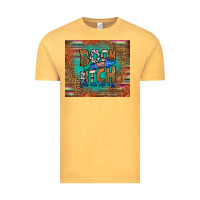 Vintage Mustard boom bitch get out the way Vintage Tee - HRA Design Shop