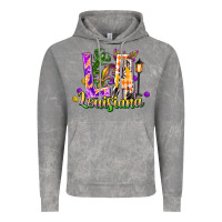 Cloud Rock louisiana la mardi gras Vintage Hoodie - FaDigitalArtStudio