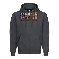 Smoke Peace Love America Zipper Hoodie - Jasminsmagicworld